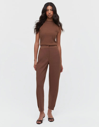 Pantalones holgados de crepé 360