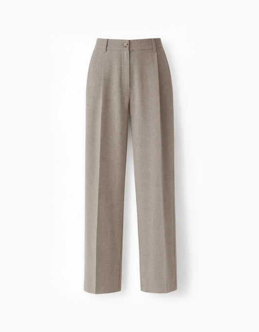 Pantalones cortos de pata de gallo a medida