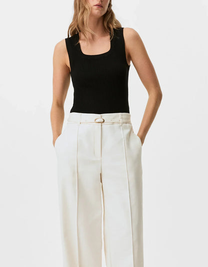 Pantalones de vestir con cinturón